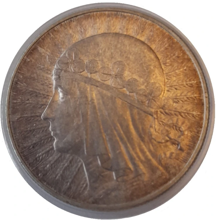 Moneta 10 złotych 1932 Polonia Głowa Kobiety