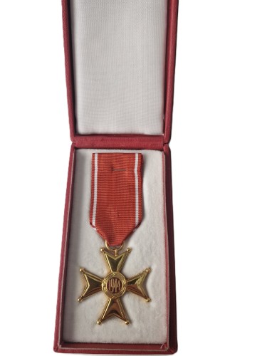 Krzyż Kawalerski Orderu Odrodzenia Polski V Klasa 1944 awers