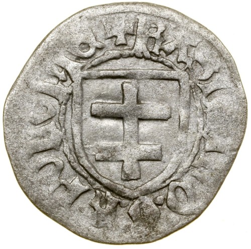 Moneta Szeląg Kazimierz IV Jagiellończyk 1446–1492 rewers