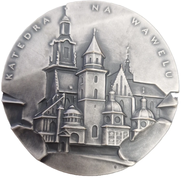 Medal Władysław Łokietek półpostać PTAiN rewers