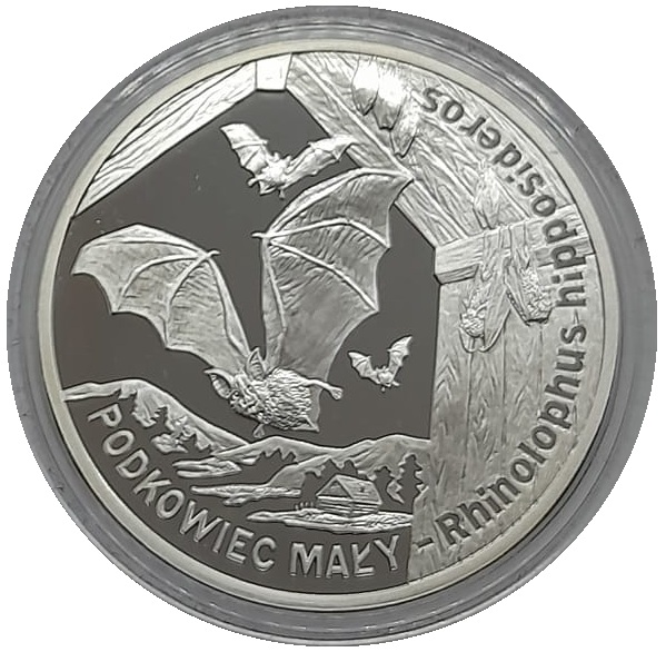 Moneta kolekcjonerska 20 zł Podkowiec mały 2010 rewers
