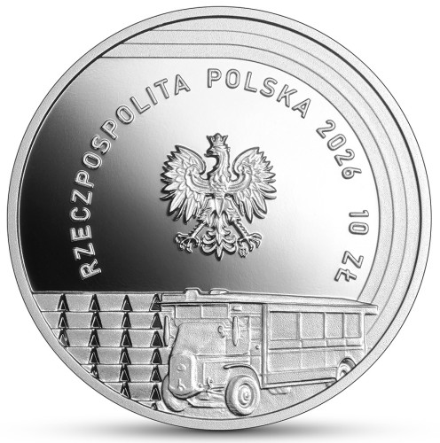 Moneta 10 zł Halina Konopacka 2026 rewers