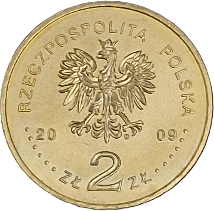 Moneta 2 zł Czesław Niemen 2009 awers