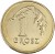 Moneta 1 groszy 2022 rewers
