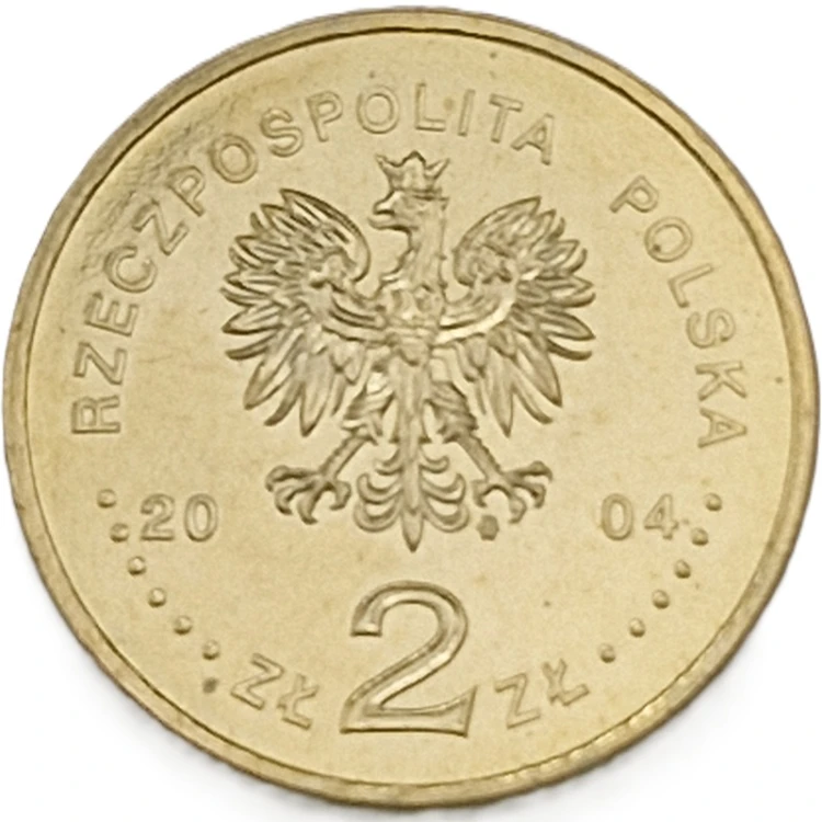 Moneta okolicznościowa 2 zł Stanisław Sosabowski 2004 awers