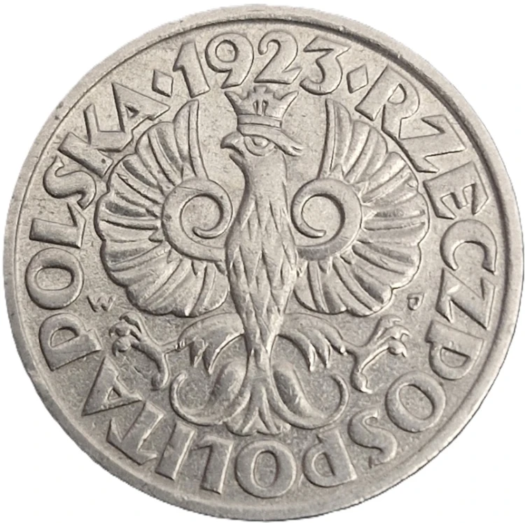 Moneta 20 groszy 1923 stan 2 awers
