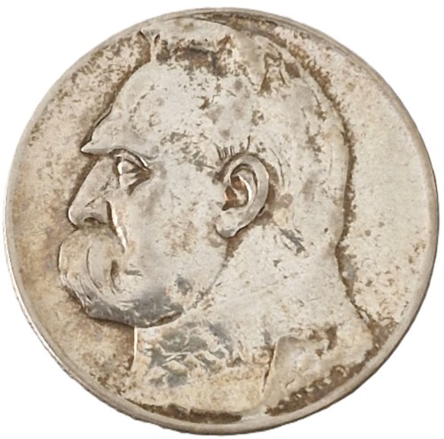 Moneta 5 złotych 1935 rok Józef Piłsudski rewers
