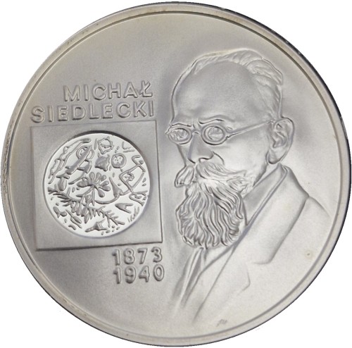 Moneta 10 zł Michał Siedlecki 2001 rewers