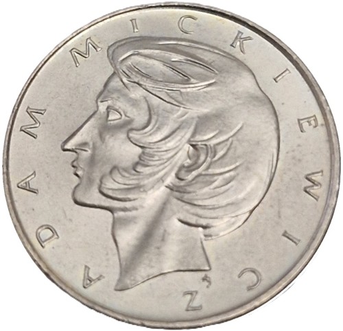Moneta 10 złotych Adam Mickiewicz 1976 rewers