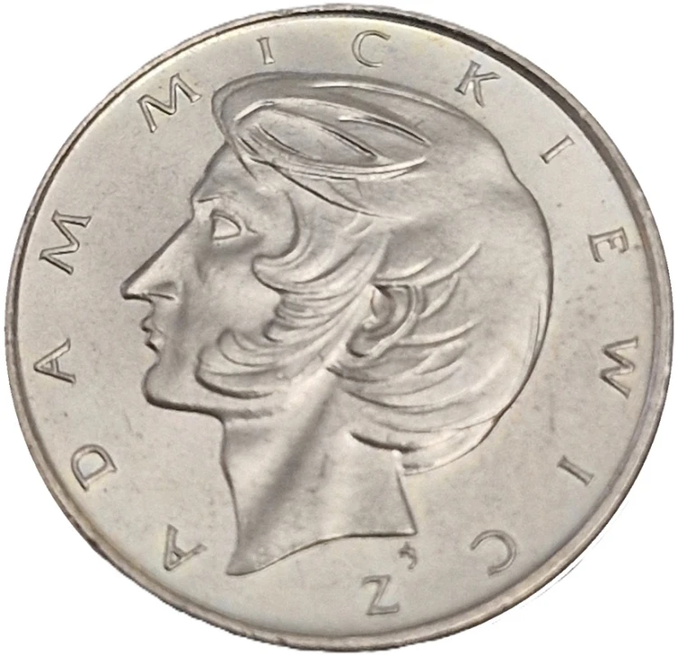 Moneta 10 złotych Adam Mickiewicz 1976 rewers