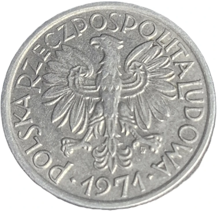 Moneta 2 zł 1971 Jagody awers
