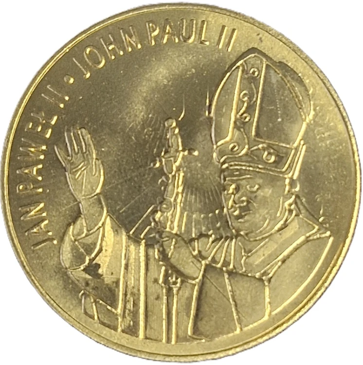 Numizmat Beatyfikacja papież Jana Pawła II 2011 rewers