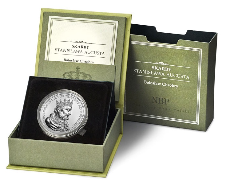 Moneta SSA 50 zł Bolesław Chrobry 2013 r box