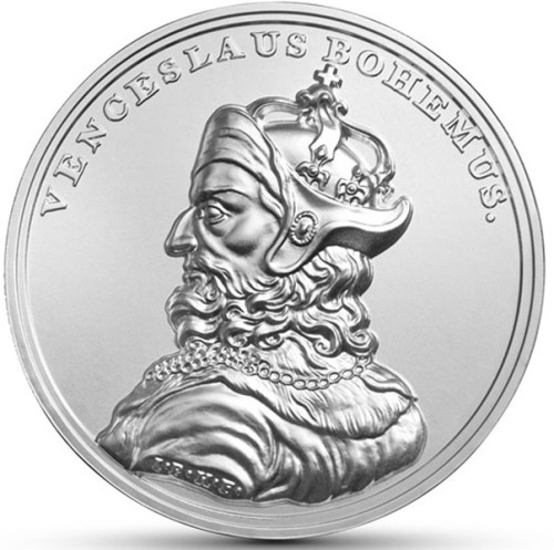 Moneta SSA 50 zł Wacław II Czeski 2013 rewers