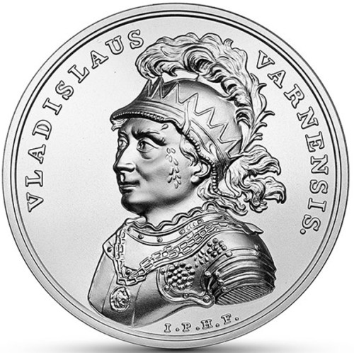 Moneta 50 zł Władysław Warneńczyk 2015 rewers