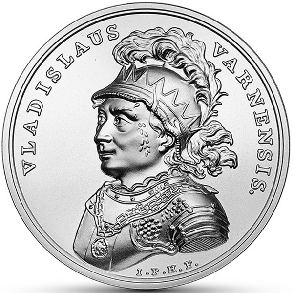 Moneta 50 zł Władysław Warneńczyk 2015 rewers