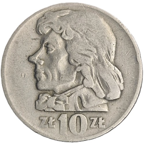 Moneta 10 zł 1959 Kościuszko rewers