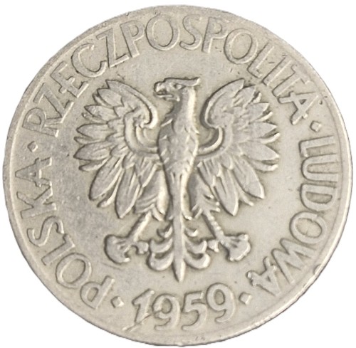 Moneta 10 zł 1959 Kościuszko awers