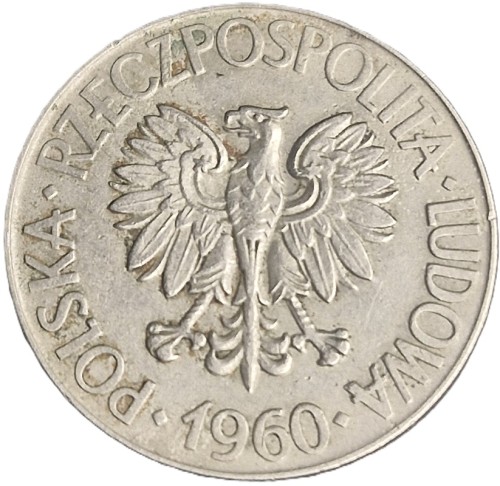 Moneta 10 zł Tadeusz Kościuszko 1960 awers