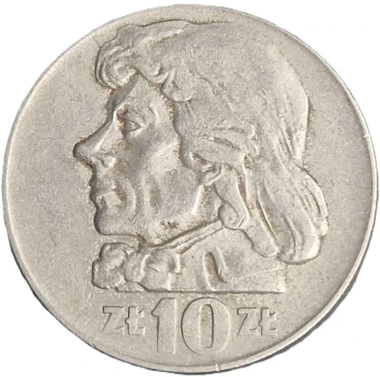 Moneta 10 zł Tadeusz Kościuszko 1960 rewers