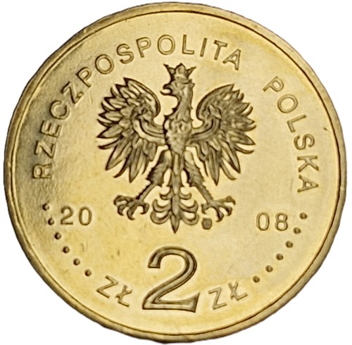 Moneta 2 zł Sybiracy 2008 awers