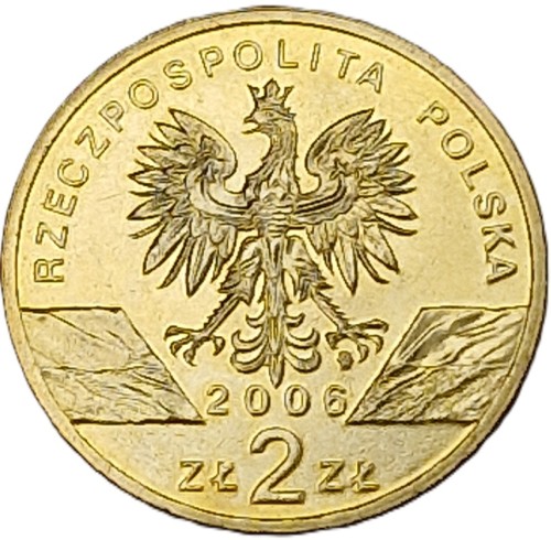 Moneta 2 zł Świstak 2006 awers