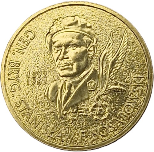 Moneta okolicznościowa 2 zł Stanisław Sosabowski 2004 rewers