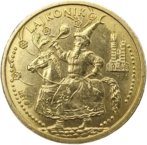 Moneta zastępcza 4 kraki Lajkonik Kraków 2009 rewers
