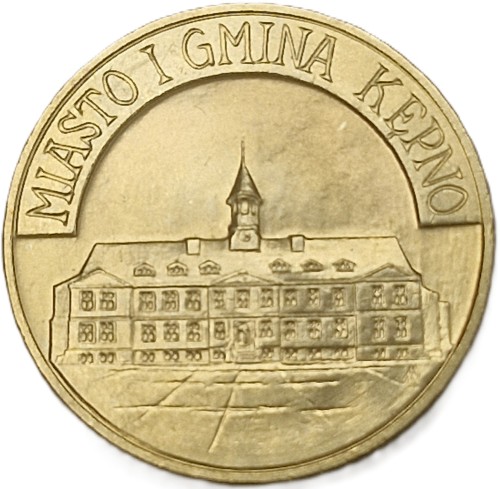 Moneta zastępcza 6 Łabędzi Kępno 2011 rewers
