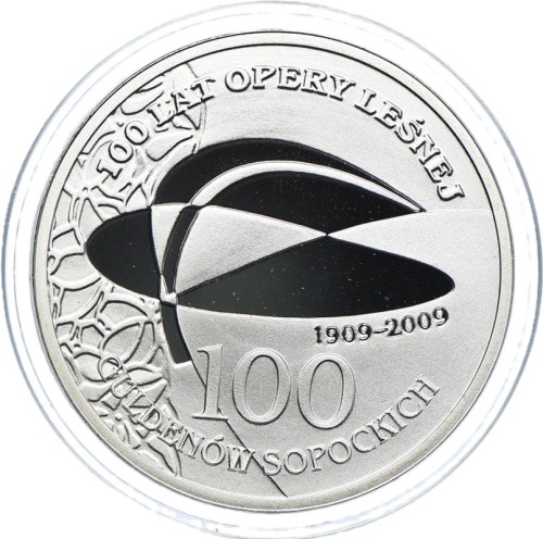 Dukat lokalny Sopot 100 Guldenów Sopockich 2009 rewers