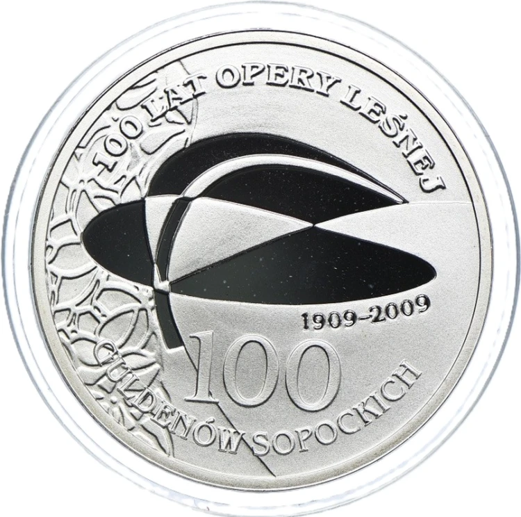 Dukat lokalny Sopot 100 Guldenów Sopockich 2009 rewers