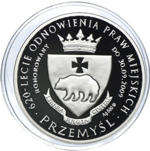 Dukat lokalny Przemyśl 40 półgroszy przemyskich 2009 awers