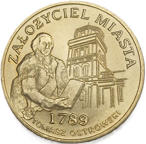Moneta zastępcza 6 Tomaszy Tomaszów Mazowiecki 2010 rewers