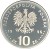 Moneta 10 zł Stanisław Mikołajczyk 1996 rewers