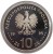 Moneta 10 zł Żołnierz Polski na frontach II WŚ Berlin 1995 awers