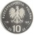 Moneta 10 zł Stefan Batory popiersie 1997 awers