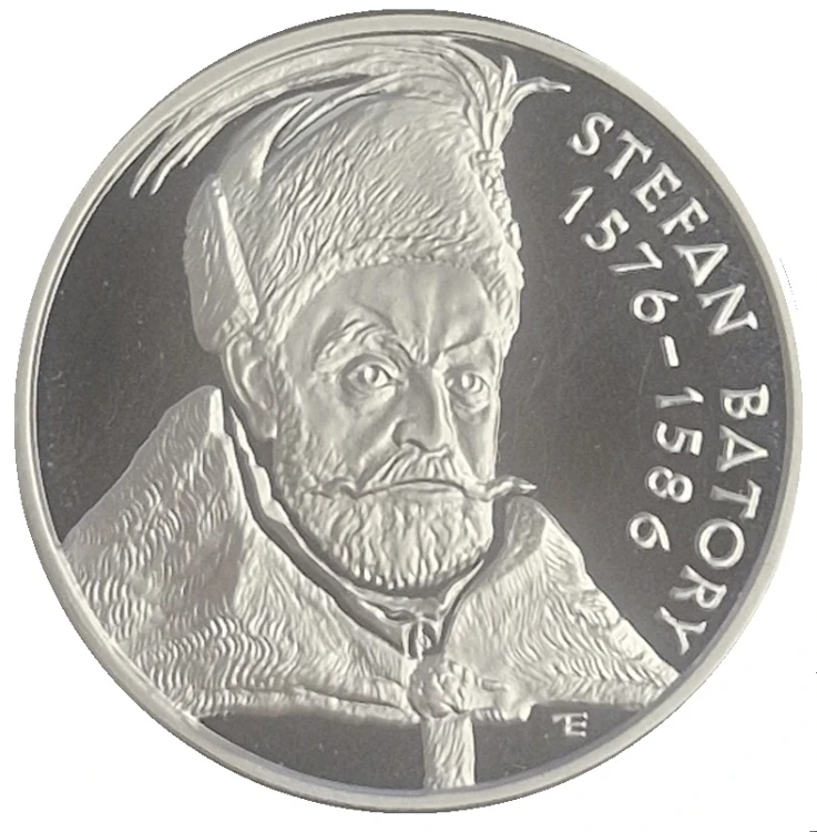 Moneta 10 zł Stefan Batory popiersie 1997 rewers