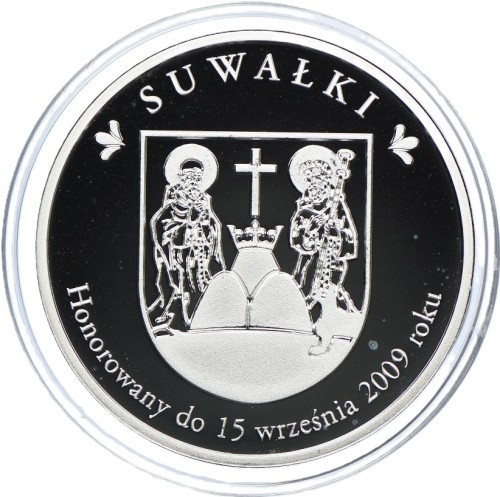 Dukat lokalny Suwałki 40 suwali 2009 rewers