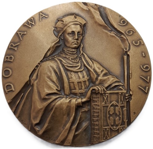 Medal Mieszko I półpostać PTAiN 1