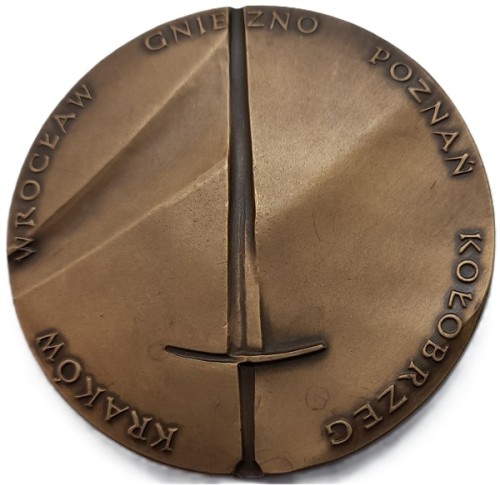 Medal Bolesław Chrobry półpostać PTAiN awers