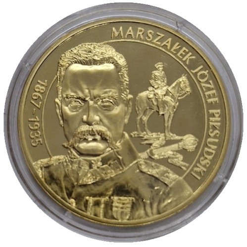 Wielcy Polacy Marszałek Józef Piłsudski  rewers