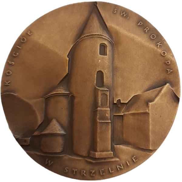 Medal Kazimierz II Sprawiedliwy półpostać PTAiN 2