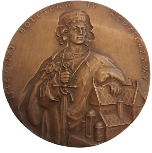 Medal Bolesław IV Kędzierzawy półpostać PTAiN 2