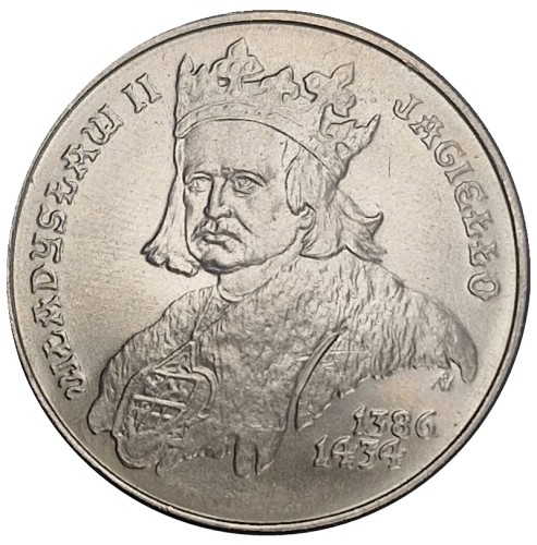 Moneta 500 zł Władysław Jagiełło 1989r rewers