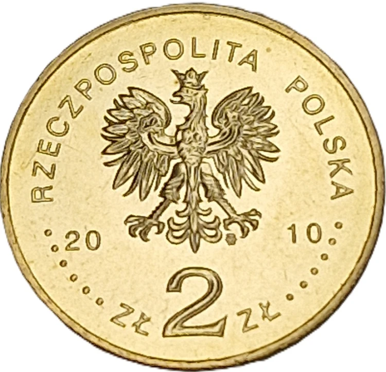 Moneta 2 zł Artur Grottger 2010 awers