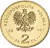 Moneta 2 zł Benedykt Dybowski rewers 2010 awers