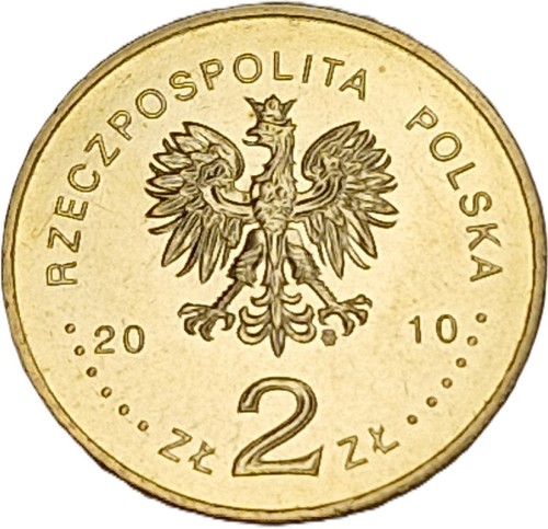 Moneta 2 zł 100 rocznica Harcerstwa Polskiego 2010 awers