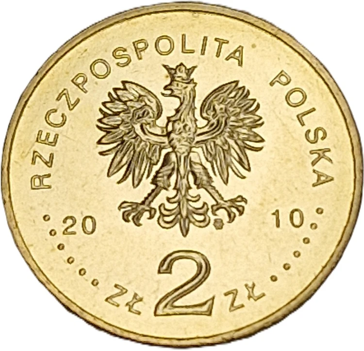 Moneta 2 zł 100 rocznica Harcerstwa Polskiego 2010 awers