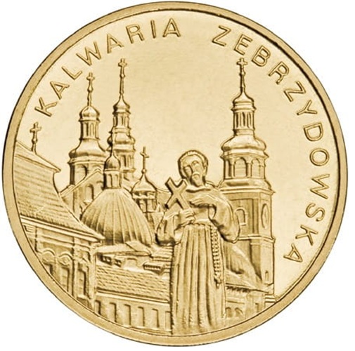 Moneta 2 zł Kalwaria Zebrzydowska 2010 awers