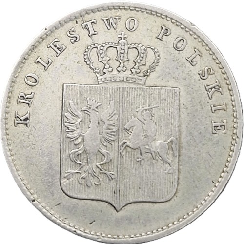Moneta 2 złote 1831 Powstanie Listopadowe Królestwo Polskie awers